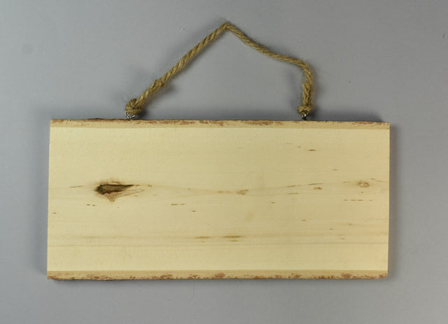 Image for Tablita din lemn de agatat 25x9cm