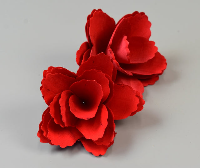 Image for Garoafe din lemn 4cm rosu