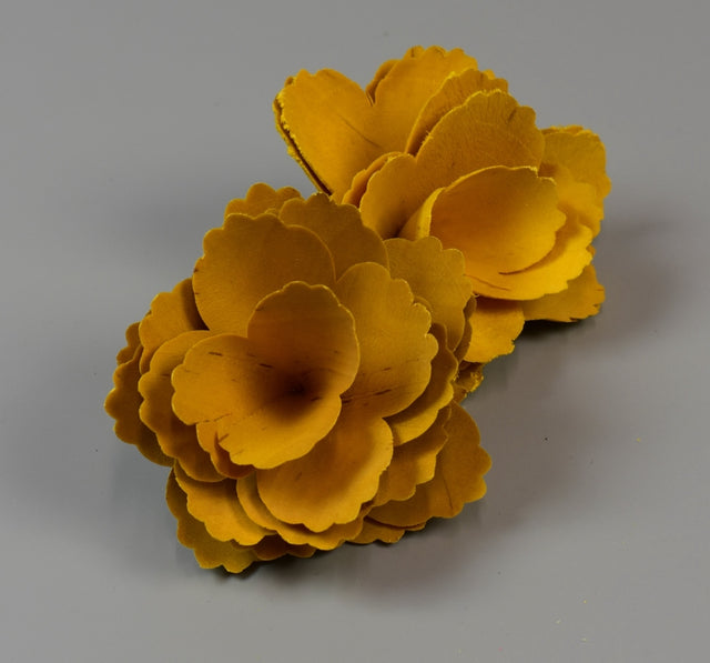 Image for Garoafe din lemn 4cm galben