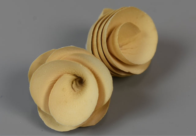 Image for Flori din lemn 2cm alb