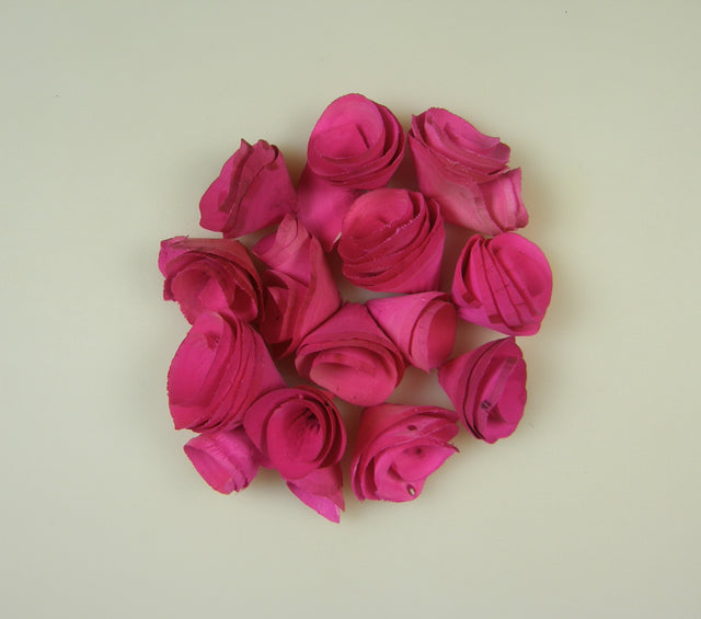 Image for Flori din lemn 5cm roz