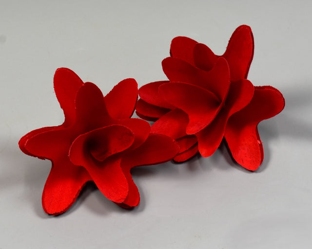 Image for Flori din lemn 6cm rosu