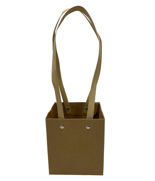 Pungi ptr aranjamente florale 11.5x10.5x13cm natur