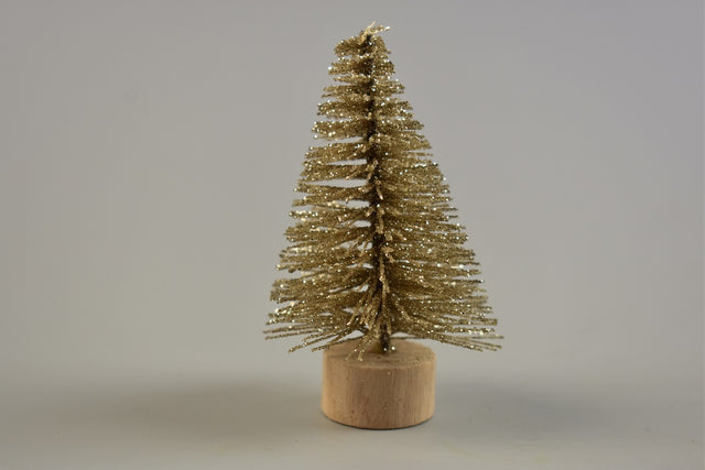 Image for Set brad craciun 10cm s/12 sampanie