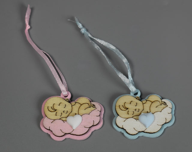 Image for Fig.bebelus din lemn de agatat S/10