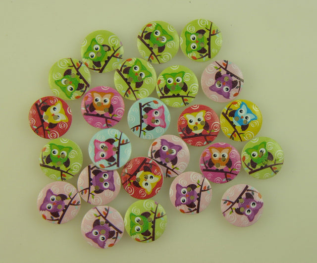 Image for Fig.nasturi cu bufnita 2.5cm S/50 mixt