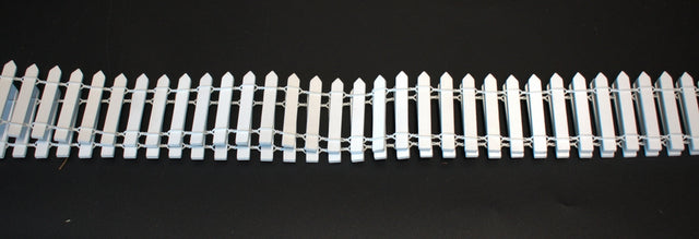 Image for Fig.gard din lemn 5x90cm alb