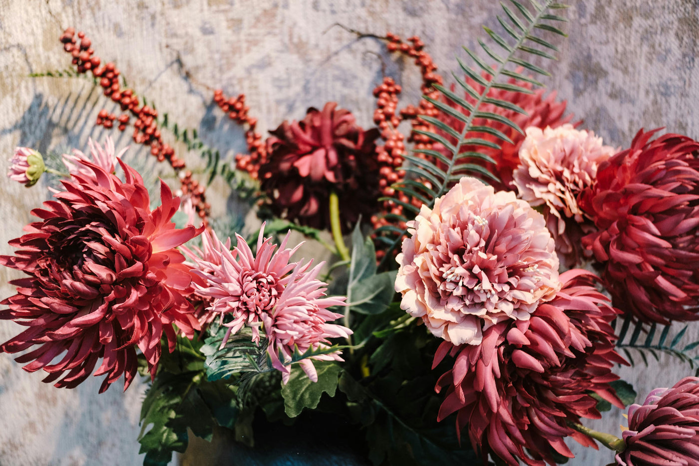 Flori rosii de decor