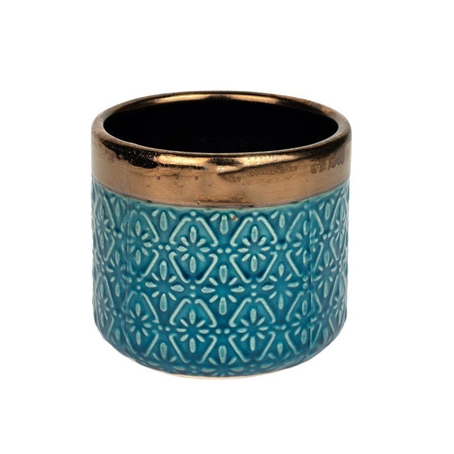 Bol Ceramic Marbella 15x13cm Turcoaz