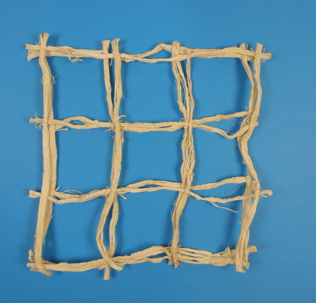 Image for Peretar din scoarta 25x25cm inalbit