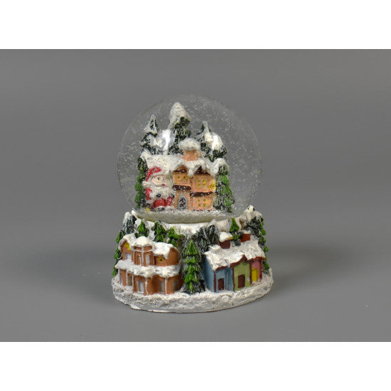 Glob din sticla cu zapada 6,5cm