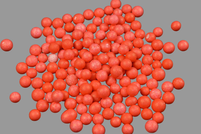 Image for Bile polistiren 10gr. portocaliu