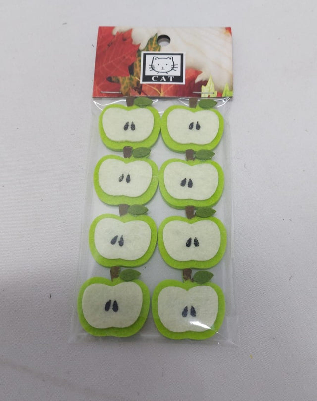 FIG.MERE AUTOADEZIV 2,9X3,2CM S/8 VERDE