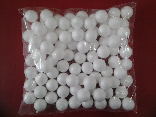 imagine produs Bile polistiren 3cm alb