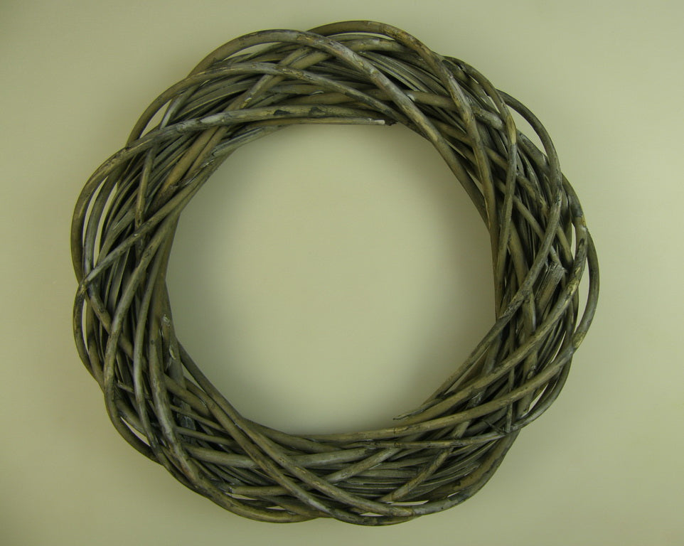 Image for Coronita din nuiele 30cm gri