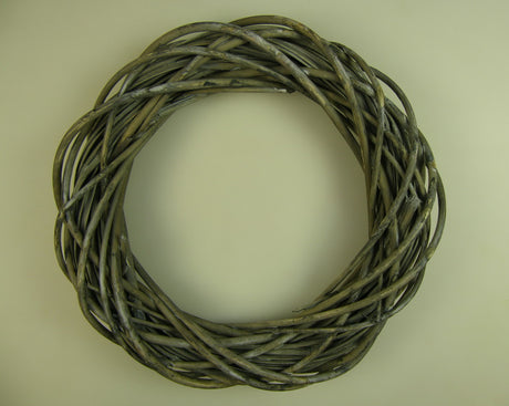 Image for Coronita din nuiele 30cm gri