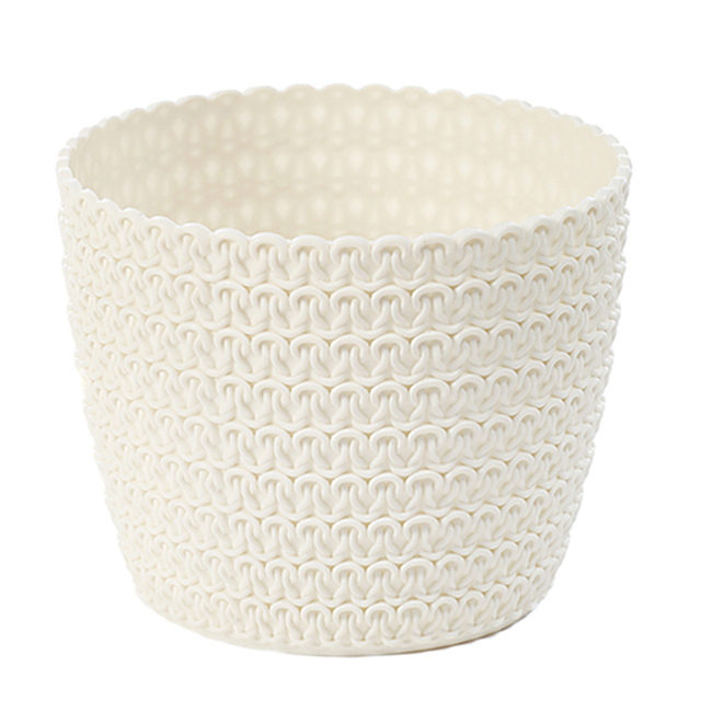 imagine produs Ghiveci plastic Magnolia Jersey 220mm crem