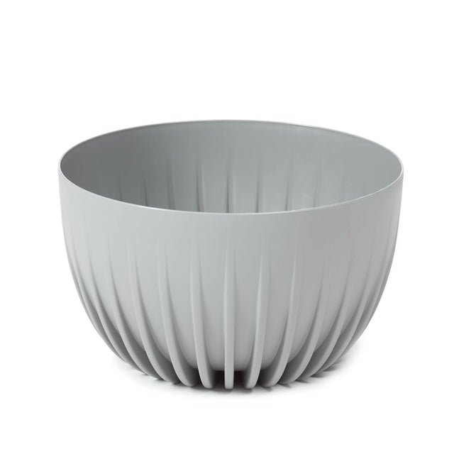 imagine produs Ghiveci plastic Mira FI:24cm, H:14cm gri