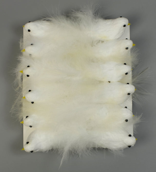 Image for Pasari cu clame S/12 alb