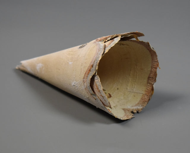 Image for Conuri din mesteacan 8x7cm cu chiciura