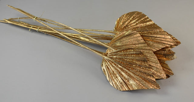 Image for Frunza palmier mediu auriu/glitter