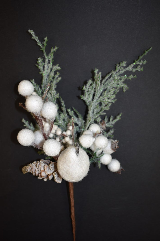 Image for Set pick craciun alb s/8