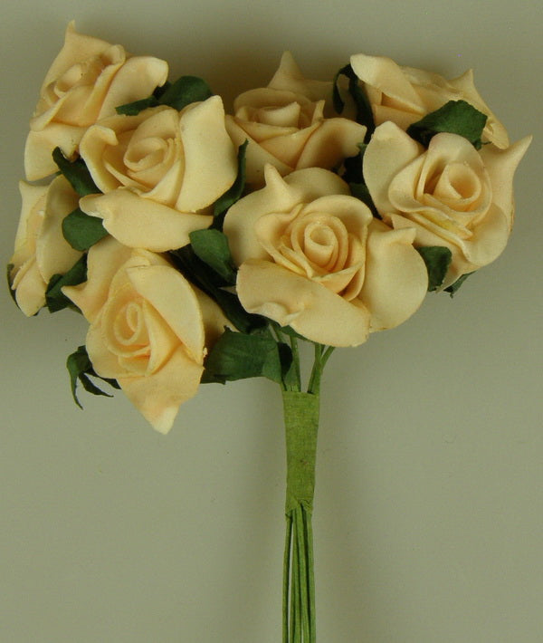 Image for Buchet trandafiri polifoam 3cm piersica