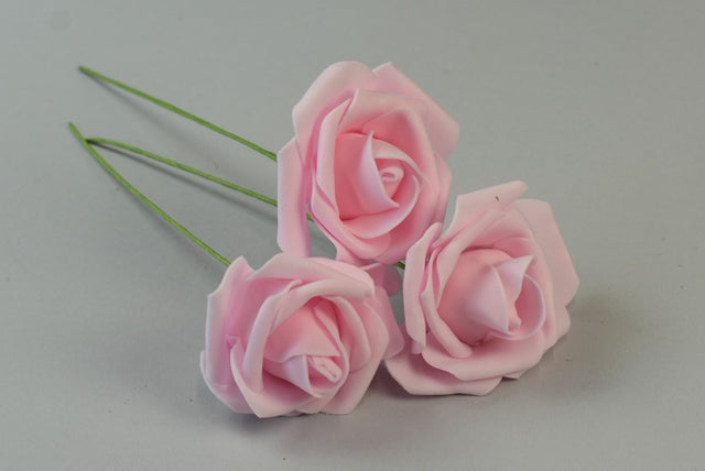 Image for Fir trandafiri polifoam 7cm S/50 roz deschis