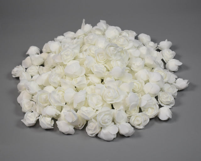 Image for Cap trandafiri polifoam 3cm S/200-alb