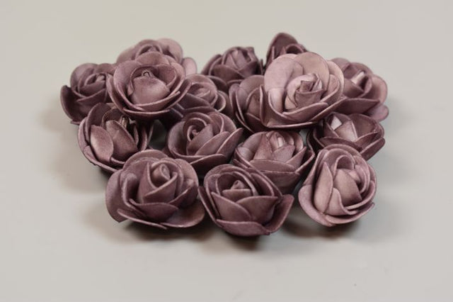 Image for Cap trandafiri polifoam 3cm vopsit mov