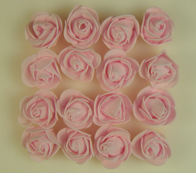 Image for Cap trandafiri polifoam 3cm S/200-roz
