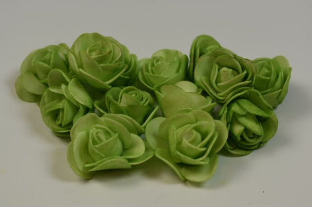 Image for Cap trandafiri polifoam 3cm verde deschis