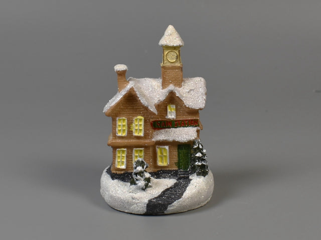 Image for Casa din rasina cu led 10x6.5cm - B