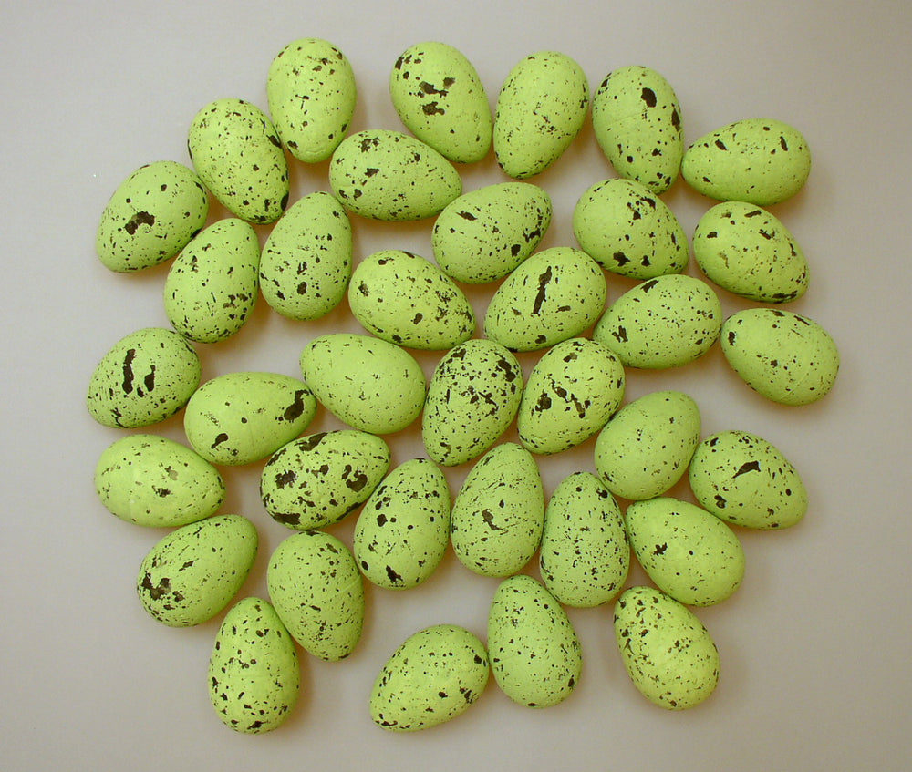 Image for Oua  de prepelita 3x5cm verde deschis