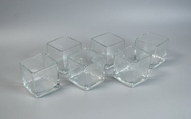 Image for Bol din sticla patrat 6cm S/6