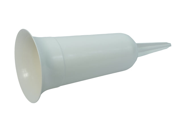 imagine produs Vaza de pus pe mormant 25cm alb