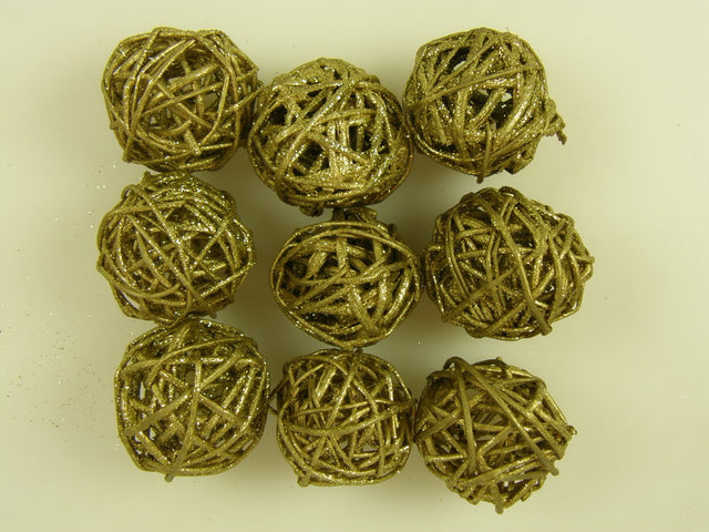 Image for Mingi din nuiele 3cm auriu&glitter