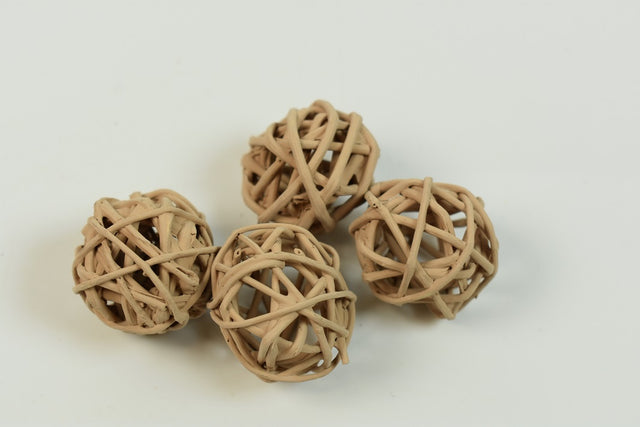 Image for Mingi din nuiele 3cm vopsit cappuccino