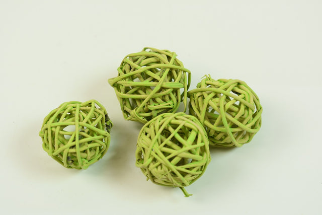 Image for Mingi din nuiele 3cm vopsit-verde deschis