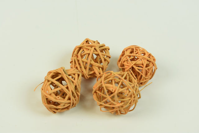 Image for Mingi din nuiele 3cm vopsit portocaliu