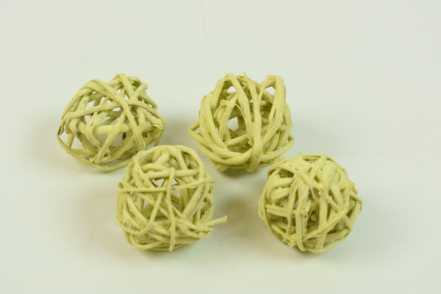 Image for Mingi din nuiele 3cm vopsit galben