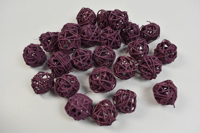 Image for Mingi din nuiele 3cm vopsit mure