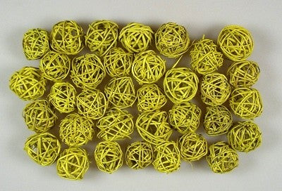 Image for Mingi din nuiele 3cm inalbit galben