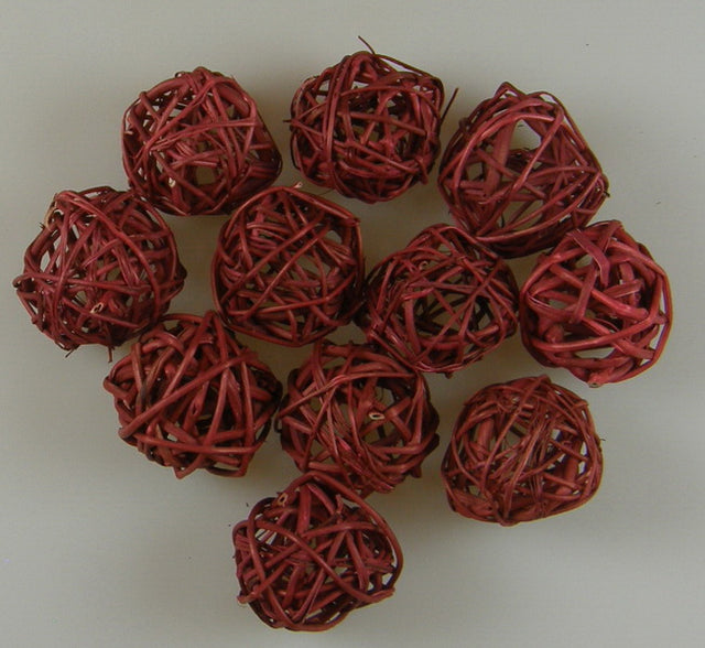 Image for Mingi din nuiele 4cm bordeaux