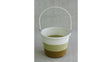 imagine produs Bol din hartie cu manere D13x11.5cm verde