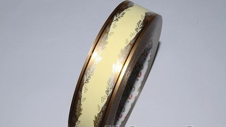 imagine produs Banda dec. funerara 3cm x5y crem