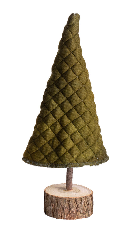 imagine produs Bradut 25cm textil/lemn