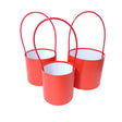 imagine produs Set cutii pt.aranjamente florale S/3 rosu