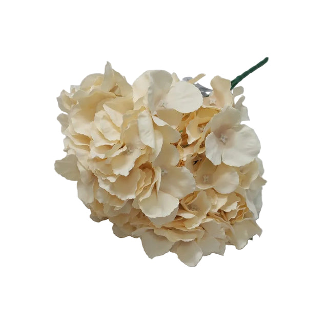 Buchet hortensii x5 45cm piersica