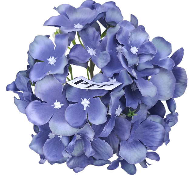 Capete hortensie 15cm 12buc/pachet pastel mov